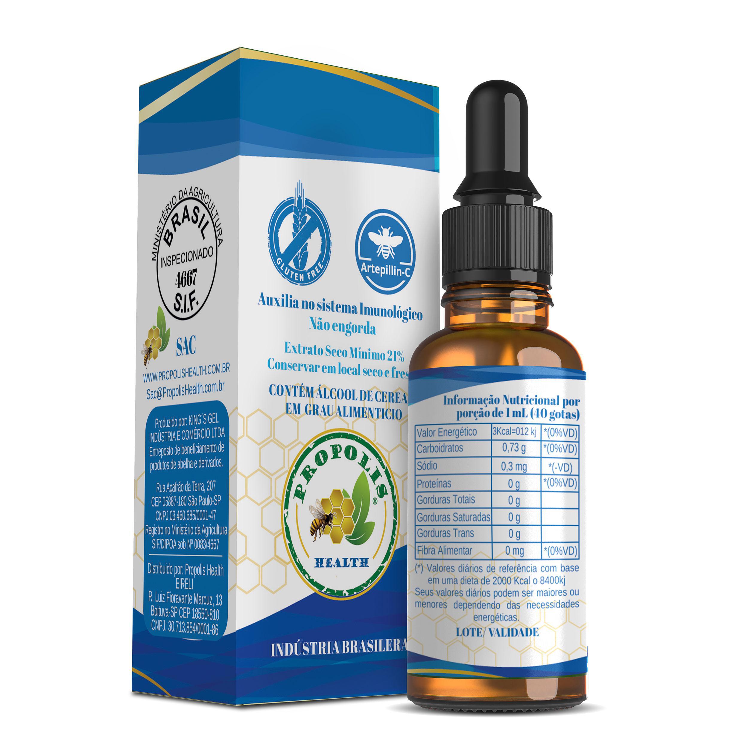 Miniatura Própolis Verde 30ml | Concentrado 300mg/ml | Proteção Saúde
