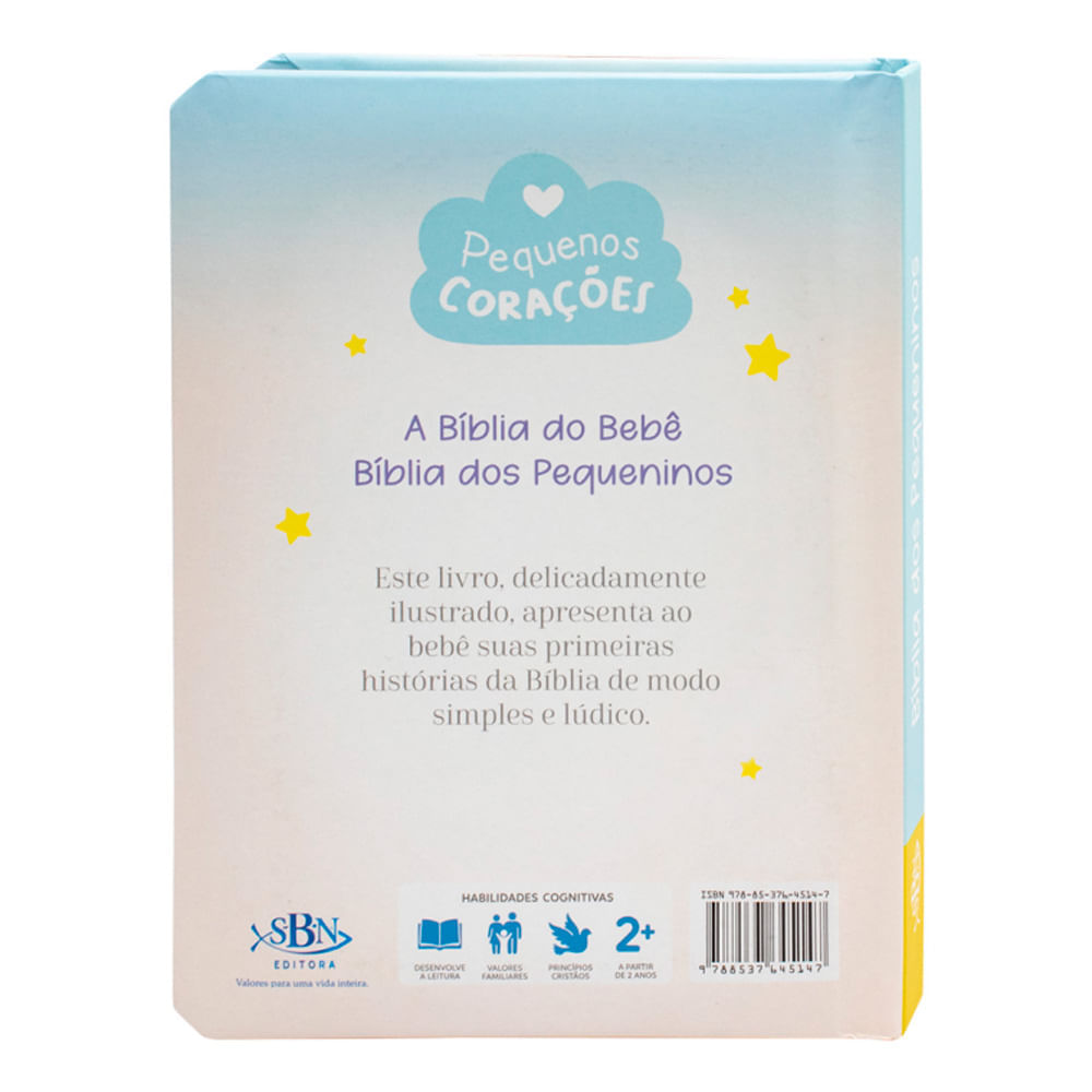 Miniatura Livro Pequenos Corações Bíblia dos Pequeninos