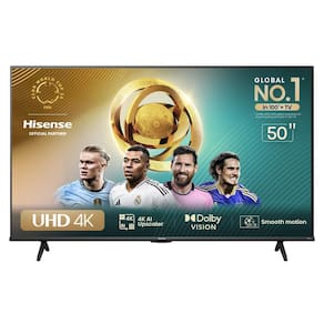 Miniatura Smart TV 50” Hisense 50A6N DLED 4K UHD HDR10+ Dolby Vision Controle por Voz Alexa AirPlay