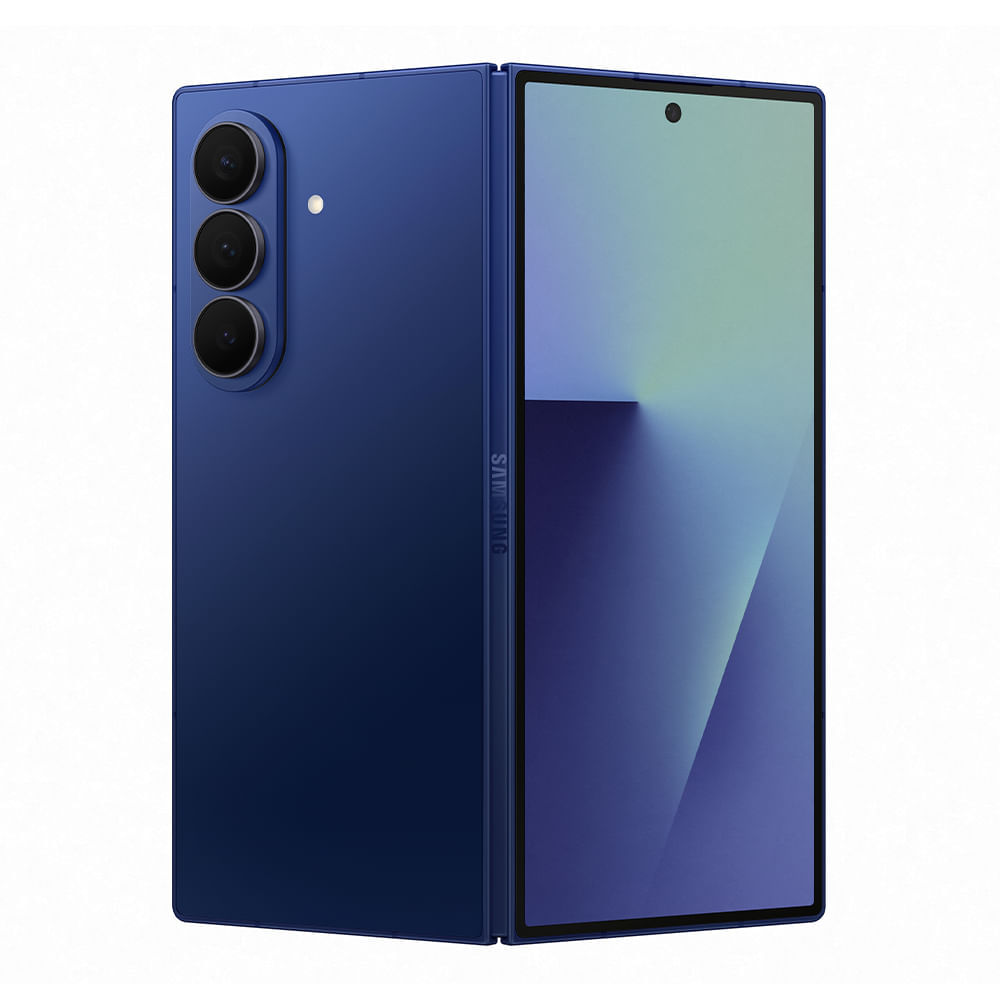Miniatura Celular Samsung Galaxy Z Fold7 5G Azul, 1TB, 16GB RAM e Câmera Tripla de 200MP + 12MP + 10MP