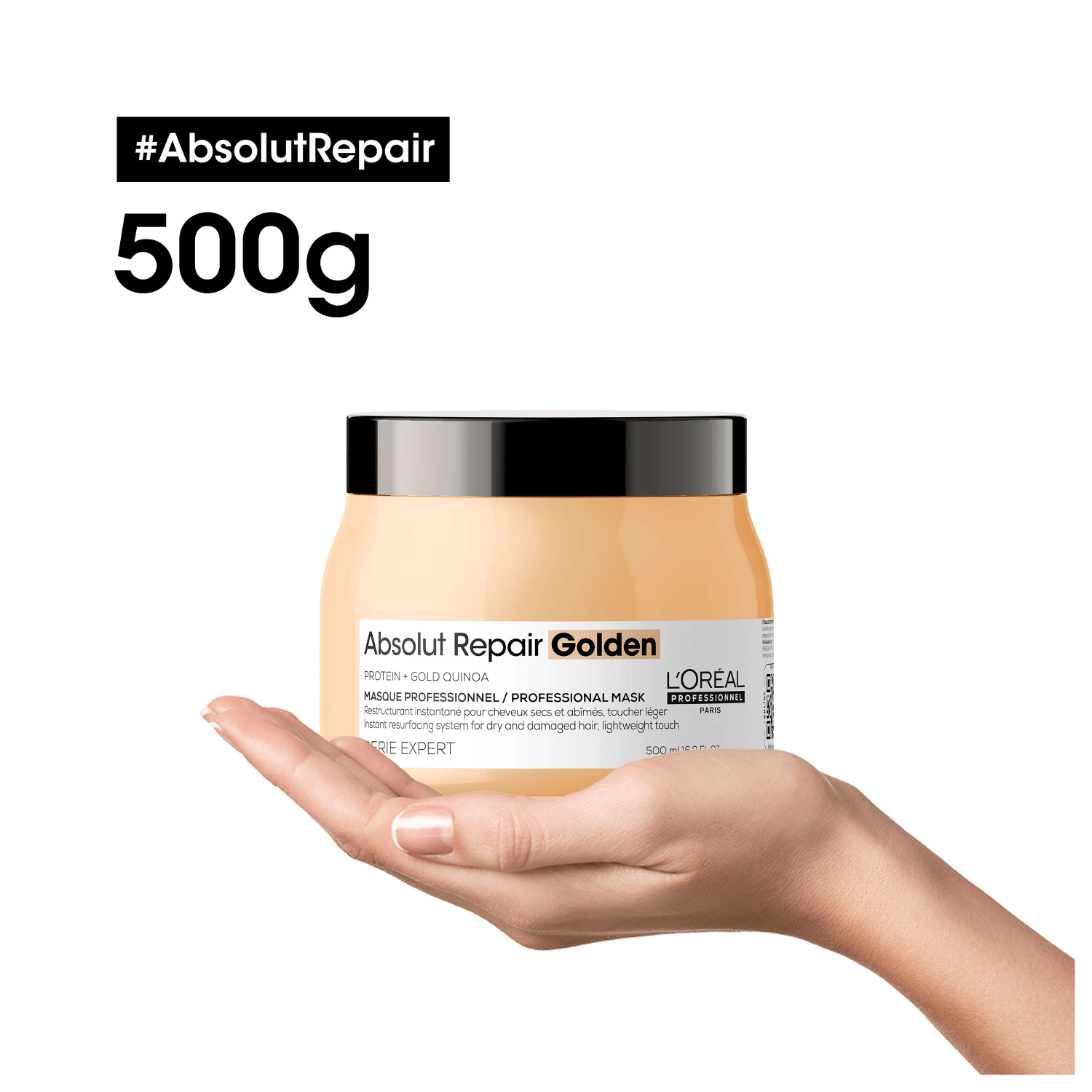 L'Oréal Gold Quinoa + Protein Golden - Máscara Capilar 500ml