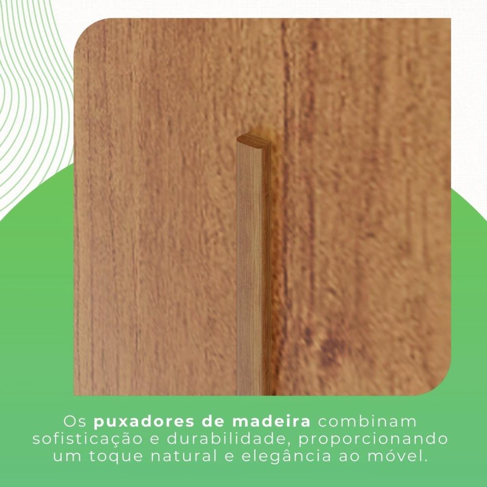 Guarda Roupa Casal 3 Portas 4 Gavetas Costa Rica Cinamomo