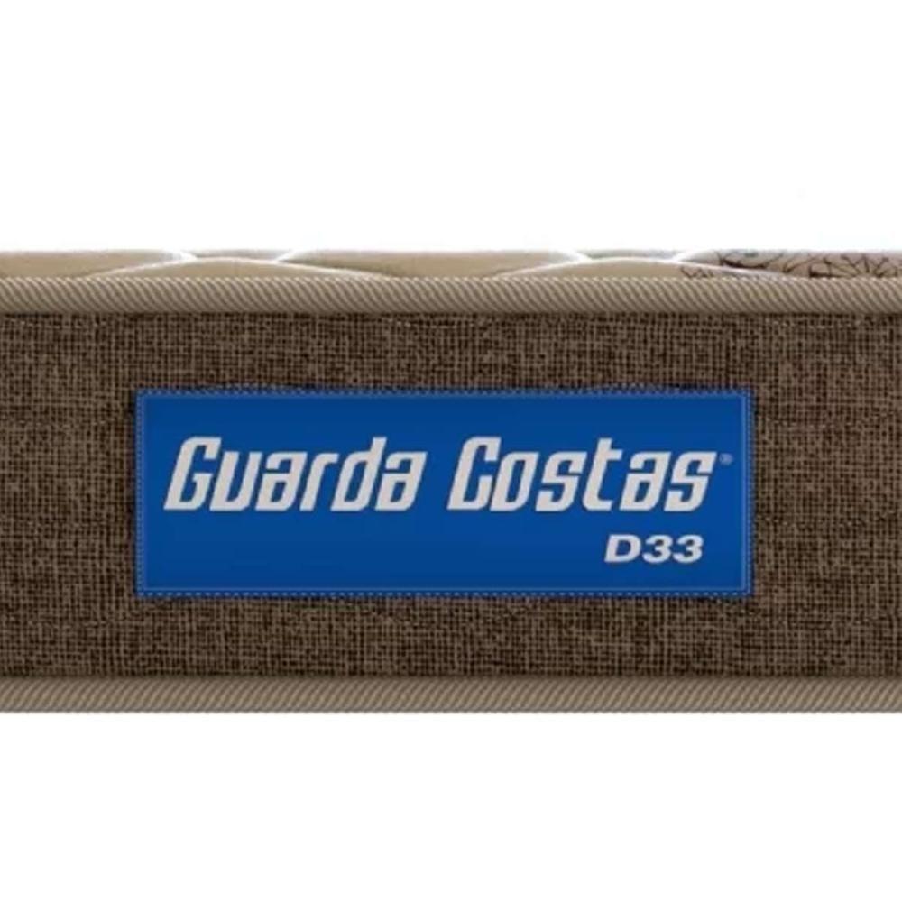 Miniatura Colchão Casal Espuma D33 Guarda Costas Brown (138x188x17) - Probel