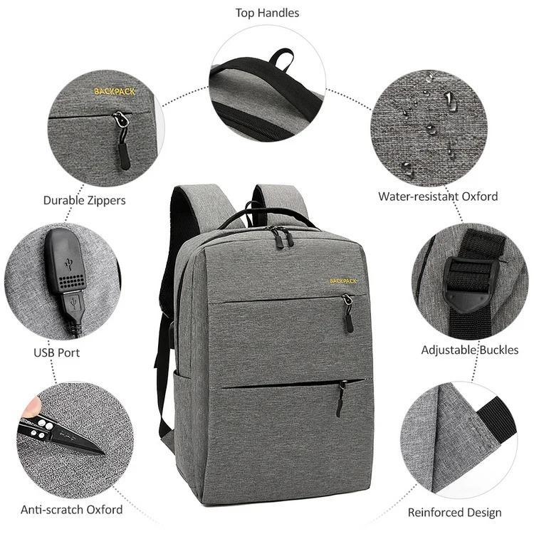Mochila Grande Executiva Escolar E Para Notebook 15.6 Poleg