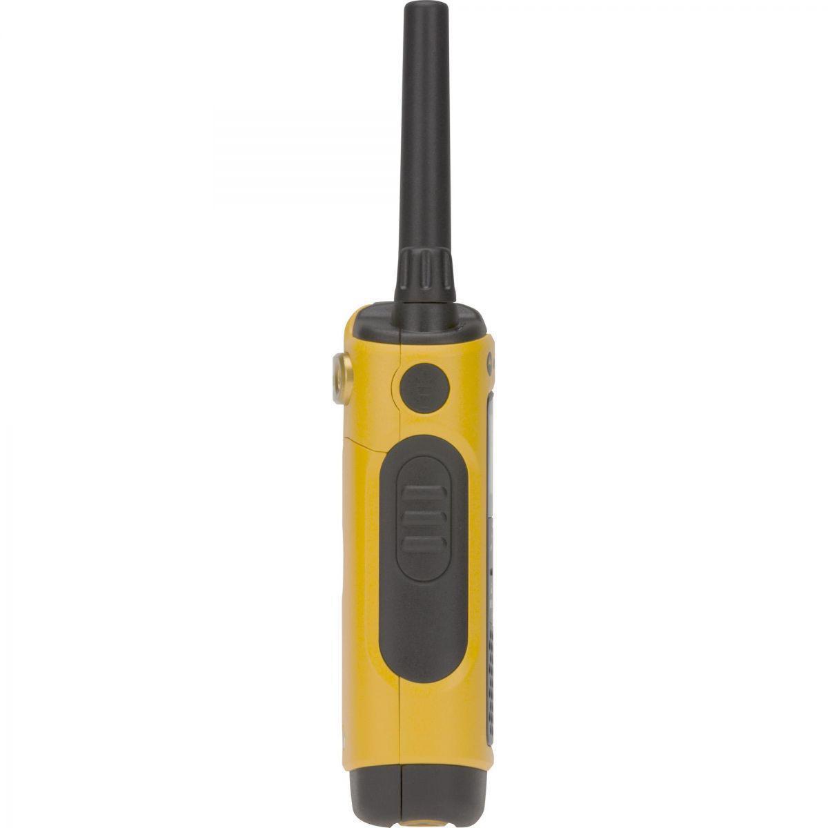 Miniatura Kit 2 Pares Rádio Comunicador Talkabout 35Km T400Br Amarelo