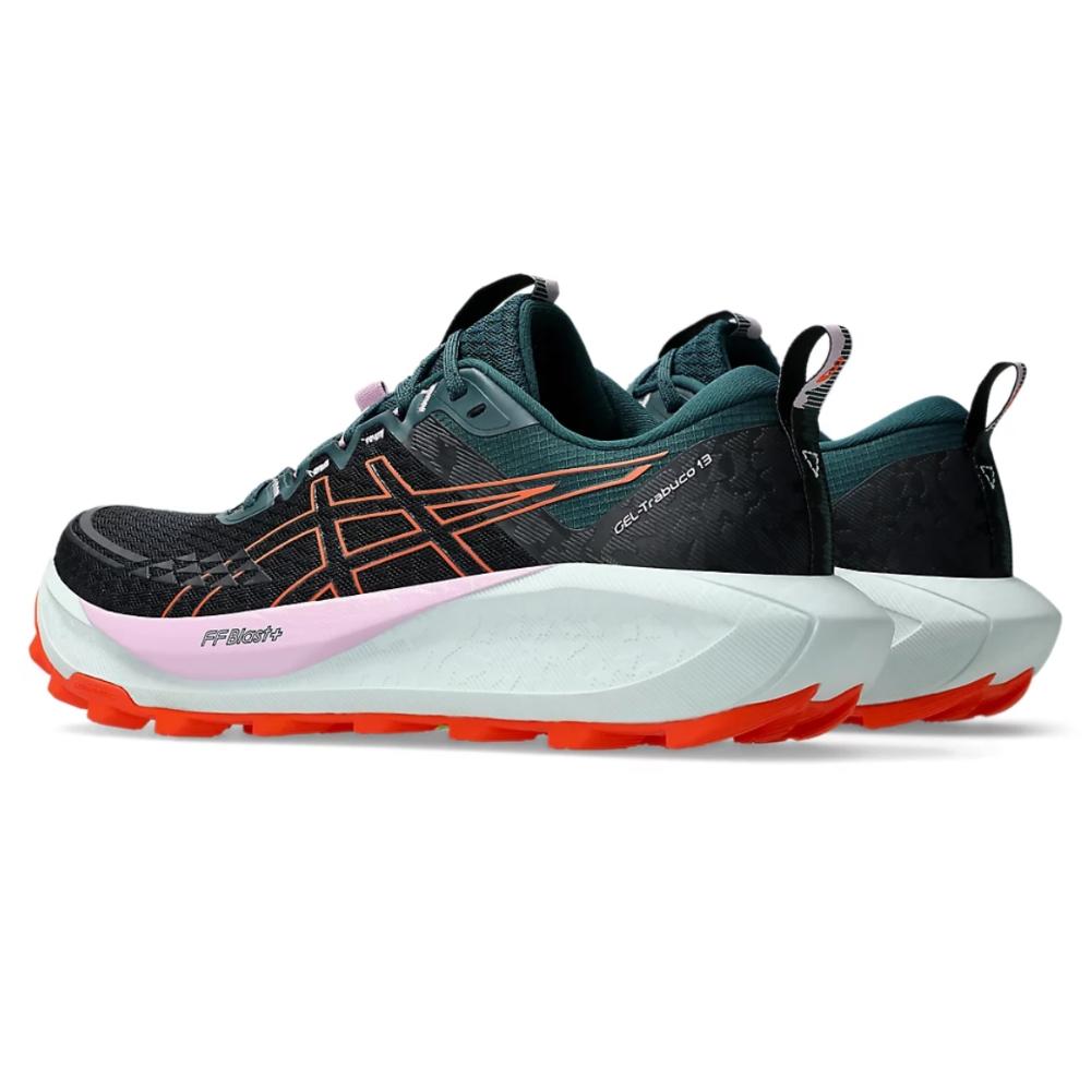 Miniatura Tênis Asics Gel-Trabuco 13 Feminino PRETO/LARANJA - 34