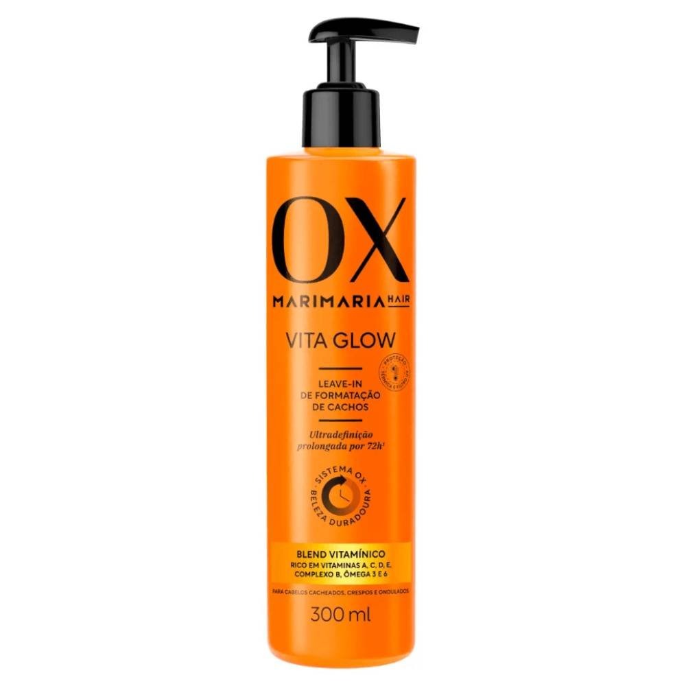 Miniatura Leave-in De Formatação De Cachos Mari Maria Ox Vita Glow 300ml