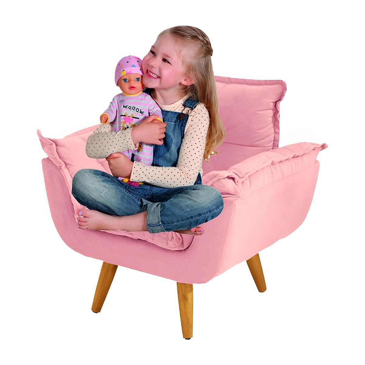 Miniatura Mini Sofá Poltrona Infantil Com Máxima Qualidade Pra Criança