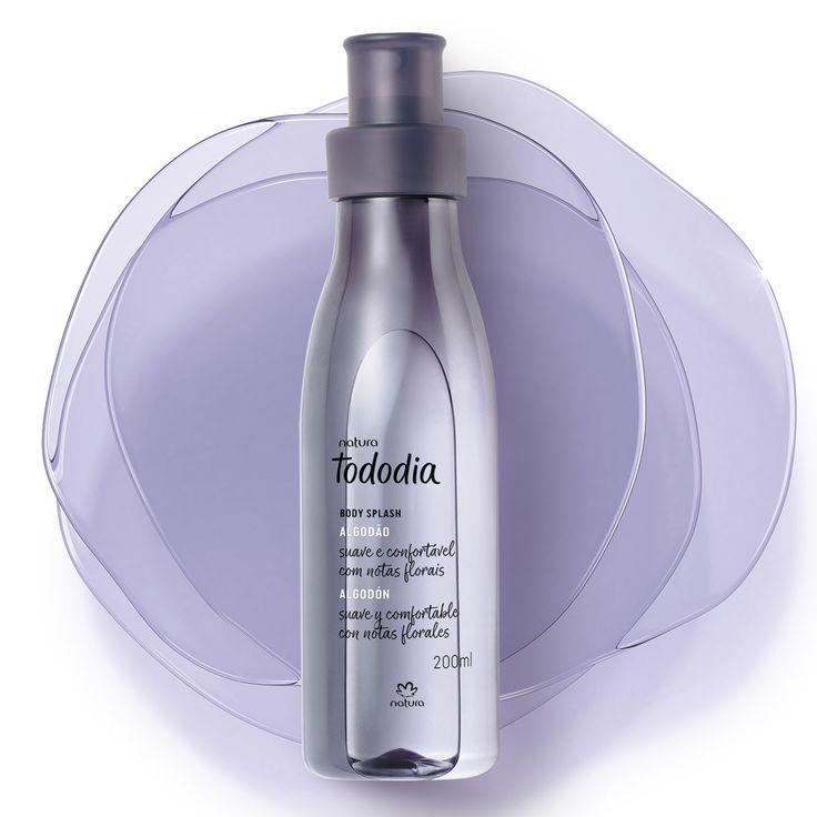 Miniatura Body Splash Desodorante Colônia Tododia Algodão Fem 200ml