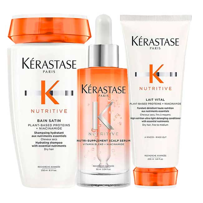Miniatura Kérastase Nutritive Kit – Shampoo + Condicionador + Sérum Kit