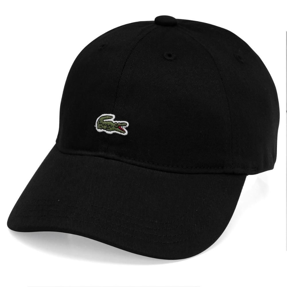 Miniatura Boné Lacoste RK4312 Core Essentials Sarja Preto