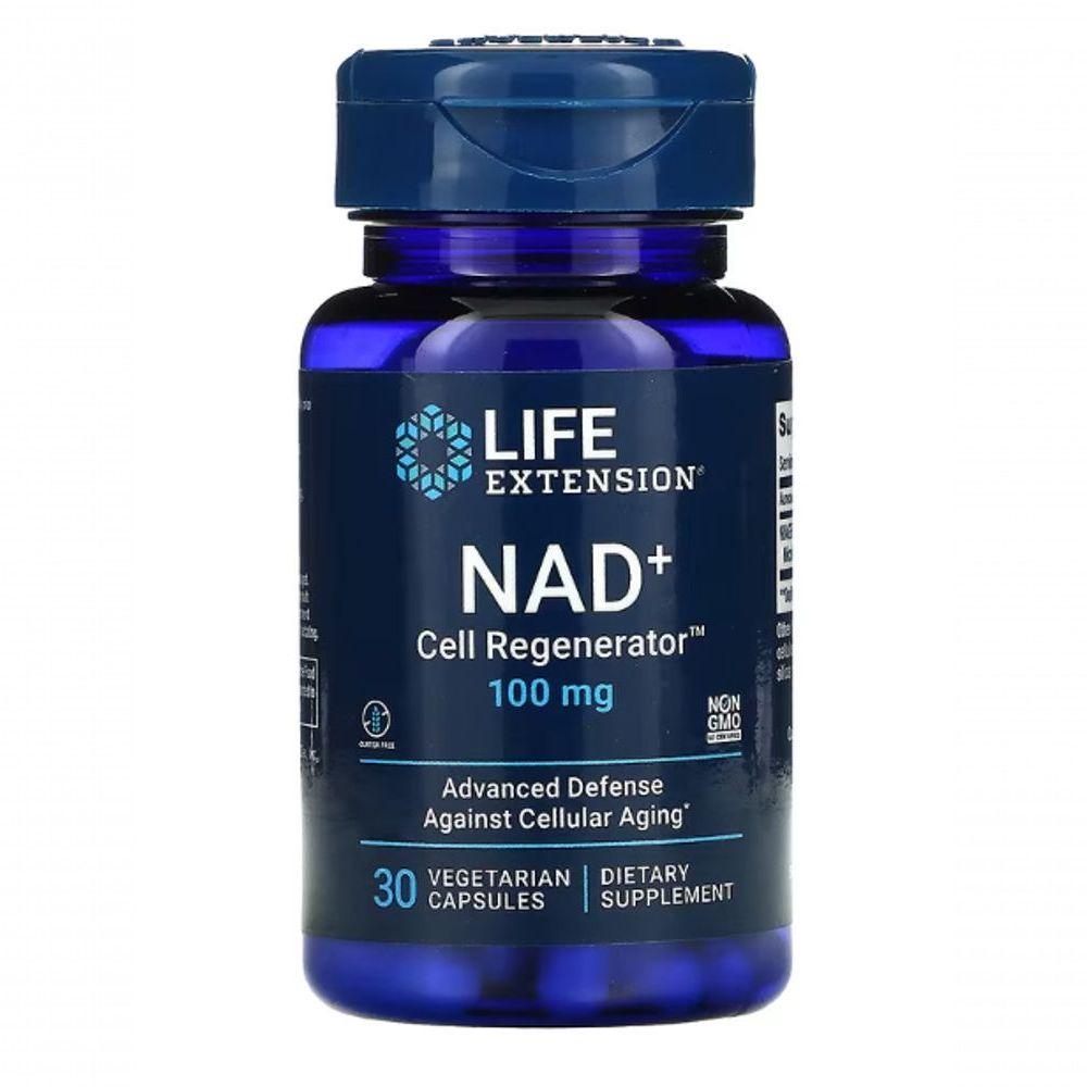 Miniatura Nad+ Cell Regenerator, 100mg, 30 Cápsulas, Life Extension