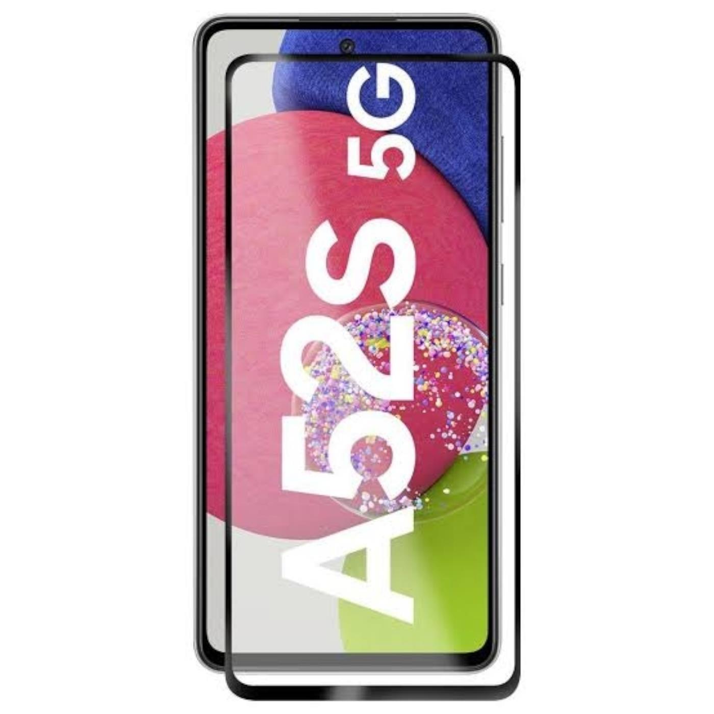 Miniatura Película Bordas Pretas Vidro Temperado Para Samsung A52-S
