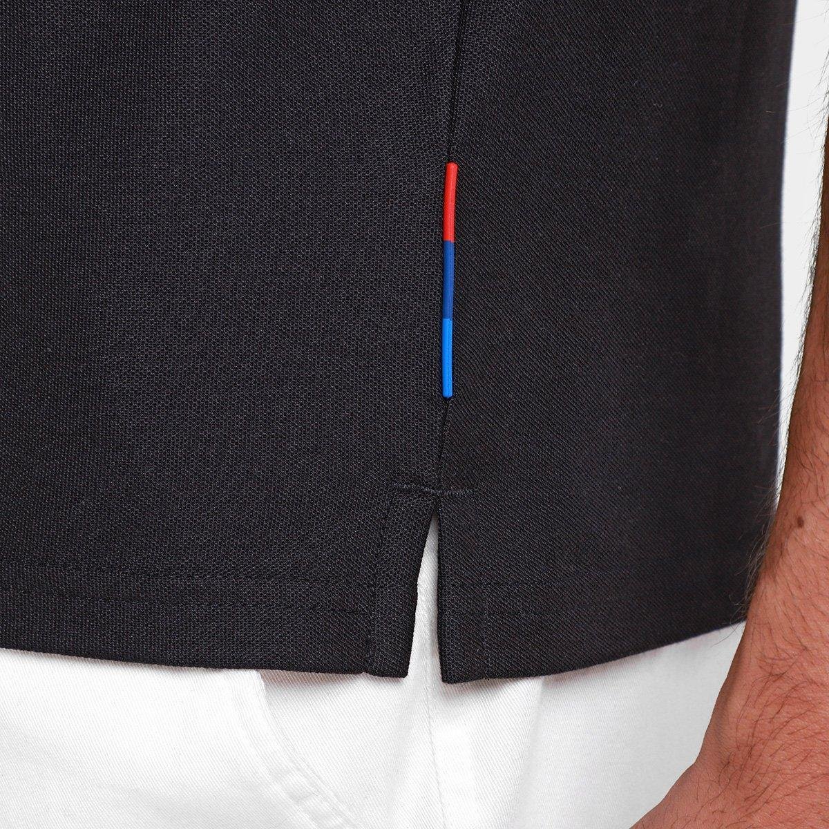 Miniatura Camisa Polo Puma BMW MMS Masculina Preto - G