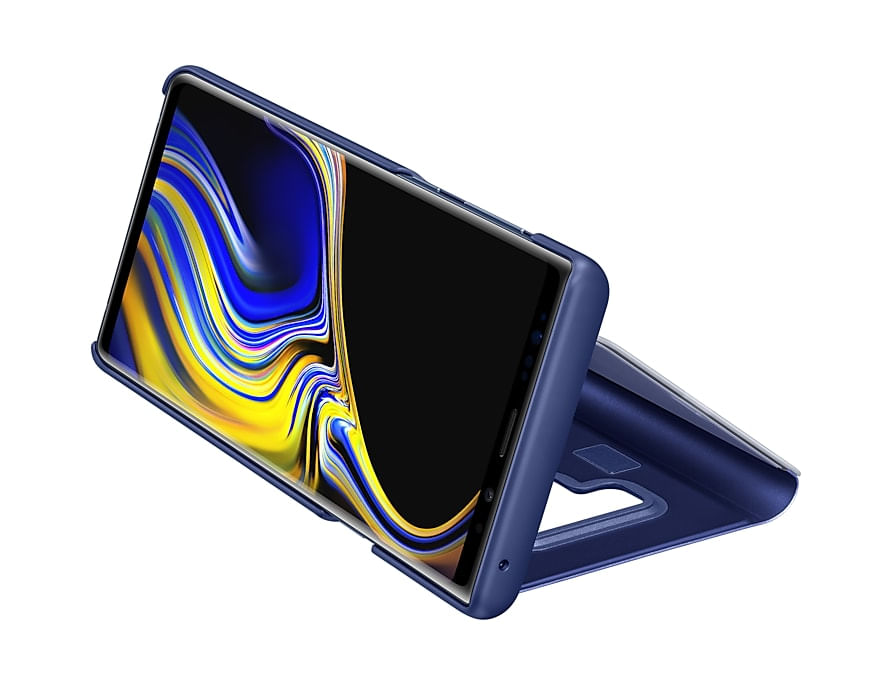 Capa Note9 Samsung Clear View Standing Cover Note 9 - Azul