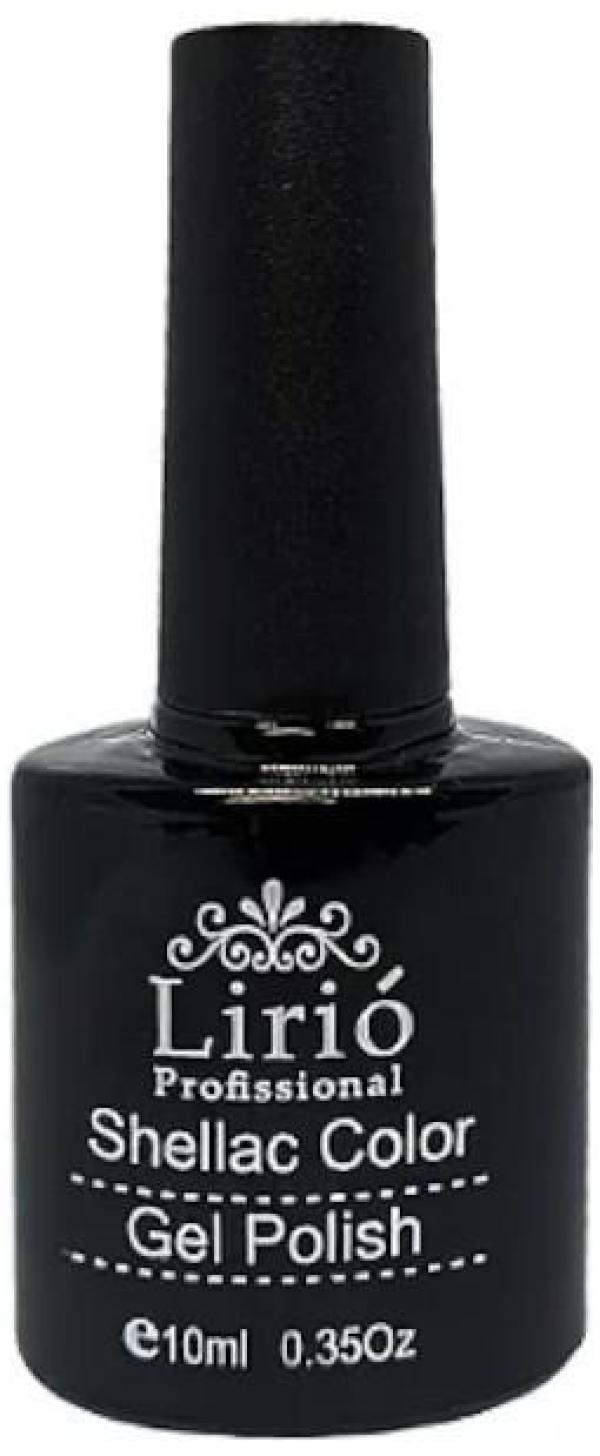 Miniatura Esmalte Shellac Color Gel Polish 10Ml Manicure Unhas Preto