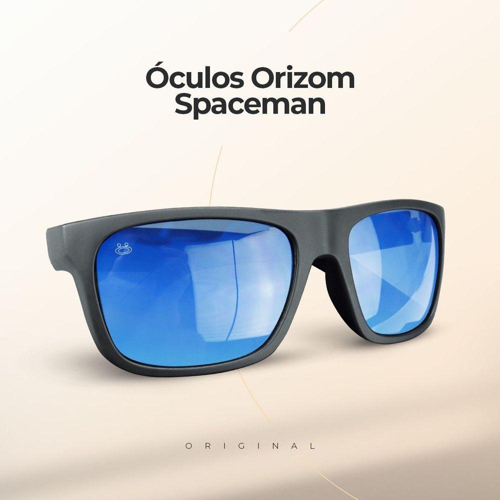 Miniatura Oculos De Sol Proteção Uv Emborrachado Masculino Verao Praia Moda Masculina Casual Lente Azul