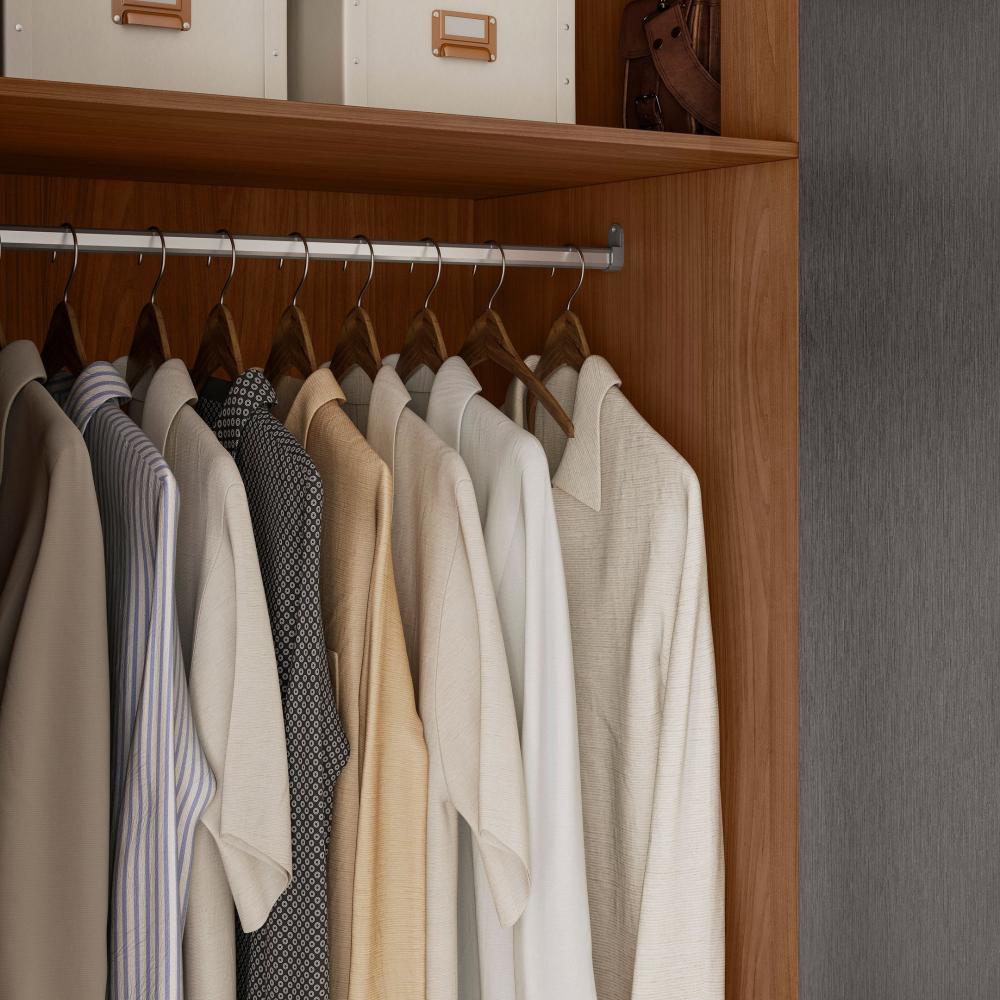 Guarda Roupa Casal 8 Portas 6 Gavetas Master Grafite/Jatobá