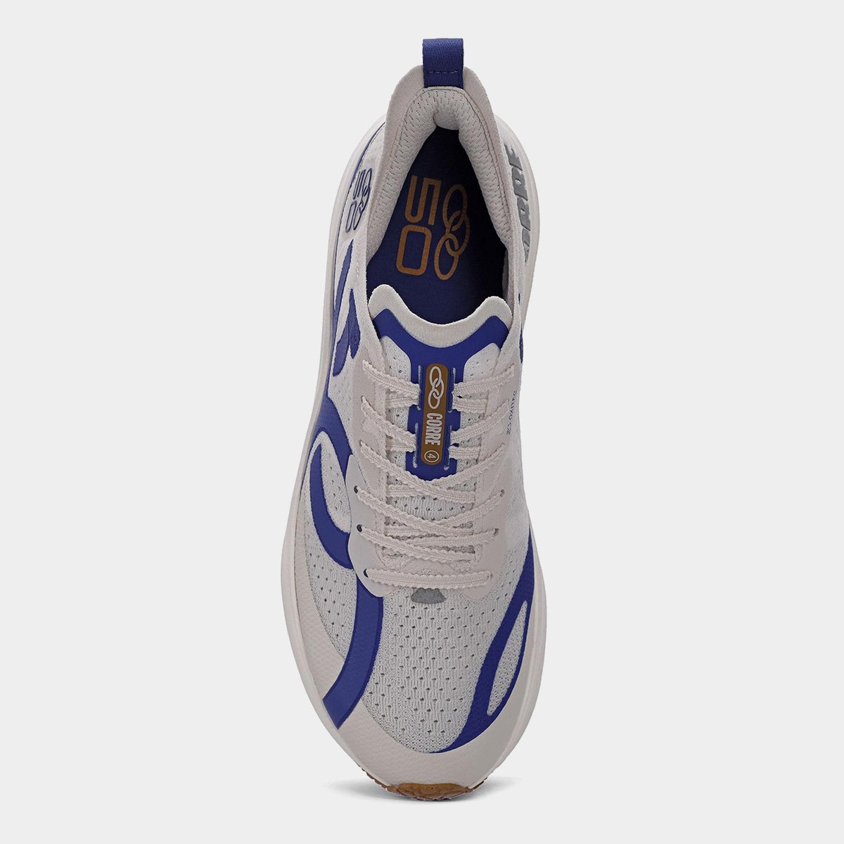 Miniatura Tênis Olympikus Corre 4 50 Anos Bege - 34