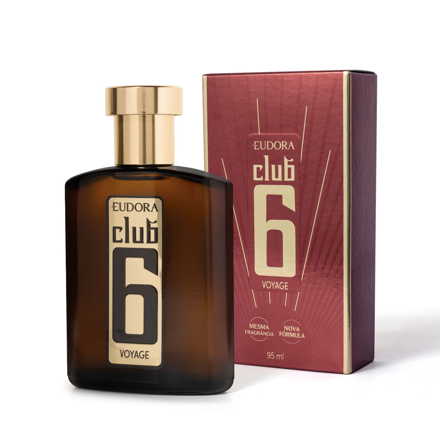 Miniatura Eudora Club 6 Voyage Desodorante Colônia 95ml