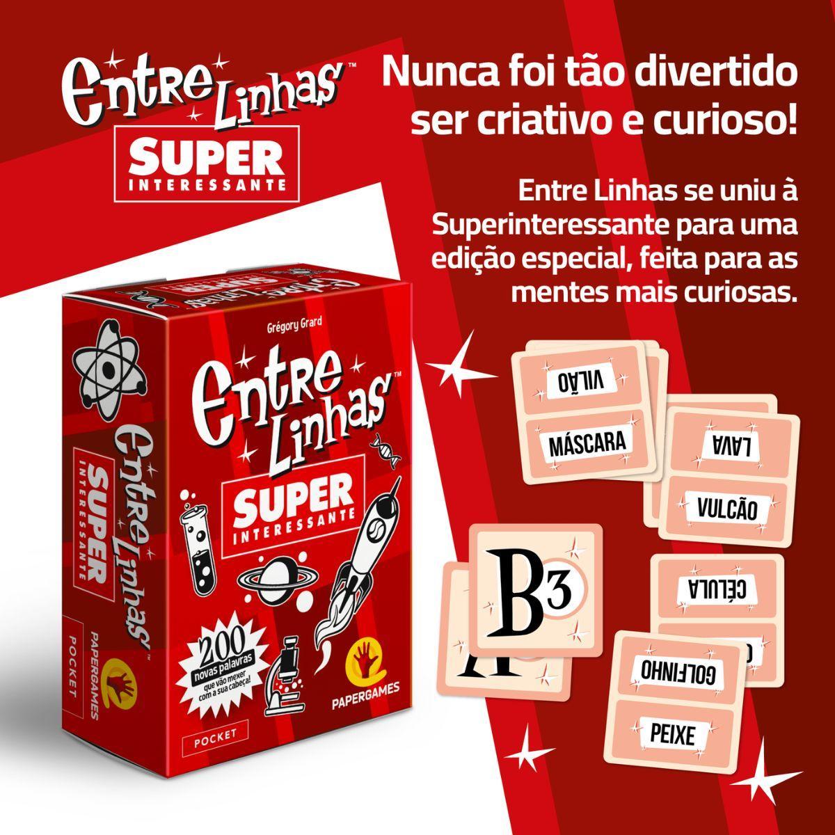 Miniatura Conjunto 2 Jogos De Cartas Entre Linhas E Pocket