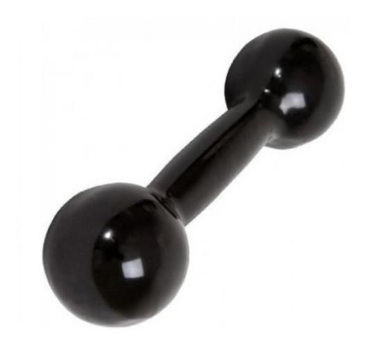 Miniatura Par De Halter Emborrachado 10 Kg