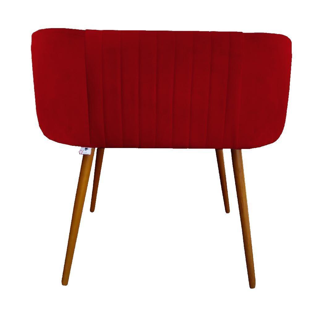 Miniatura Mini Berço Moises Suede Vermelho D'classe Decor