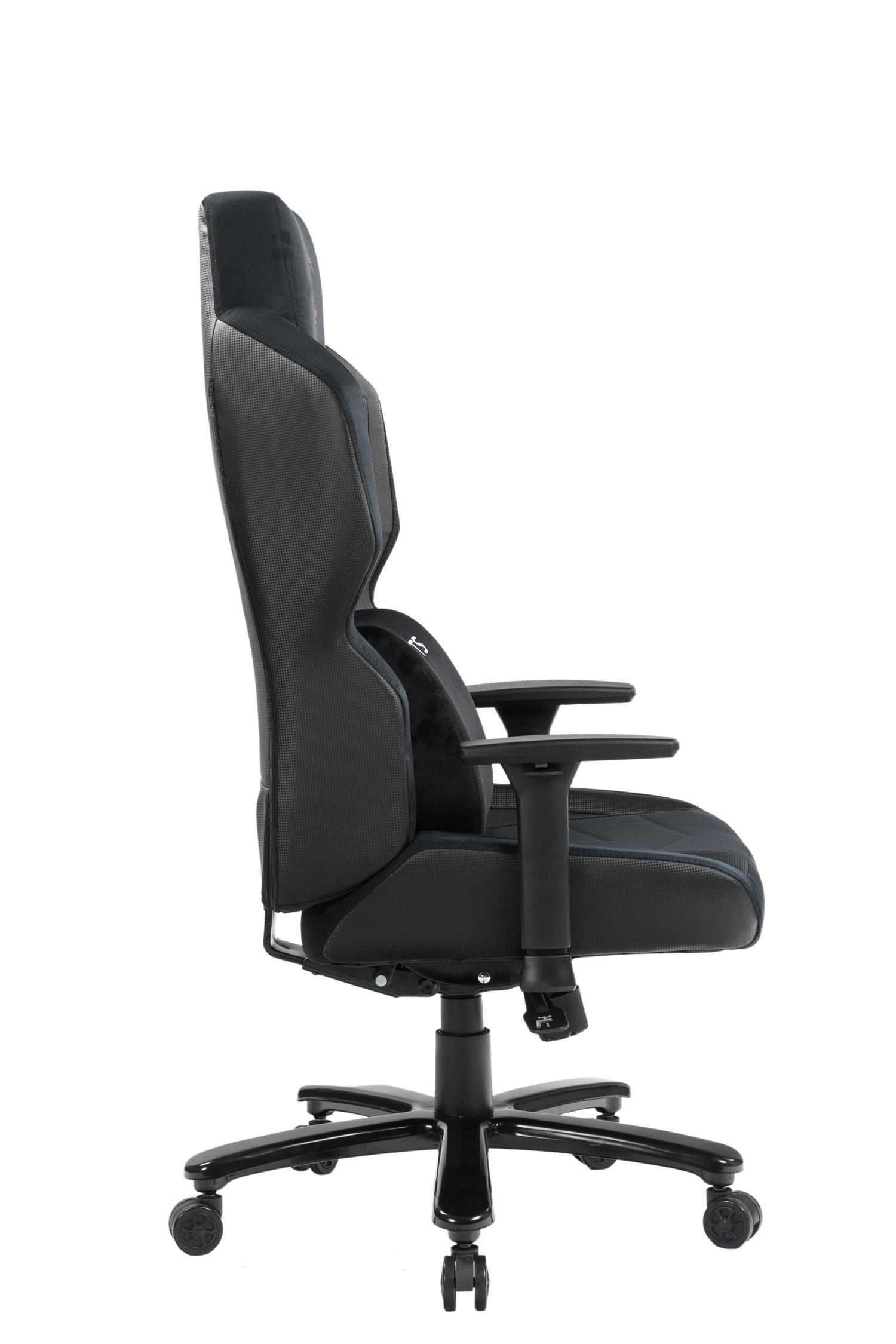 Cadeira Gamer Elements Magna Nemesis Suede Preta