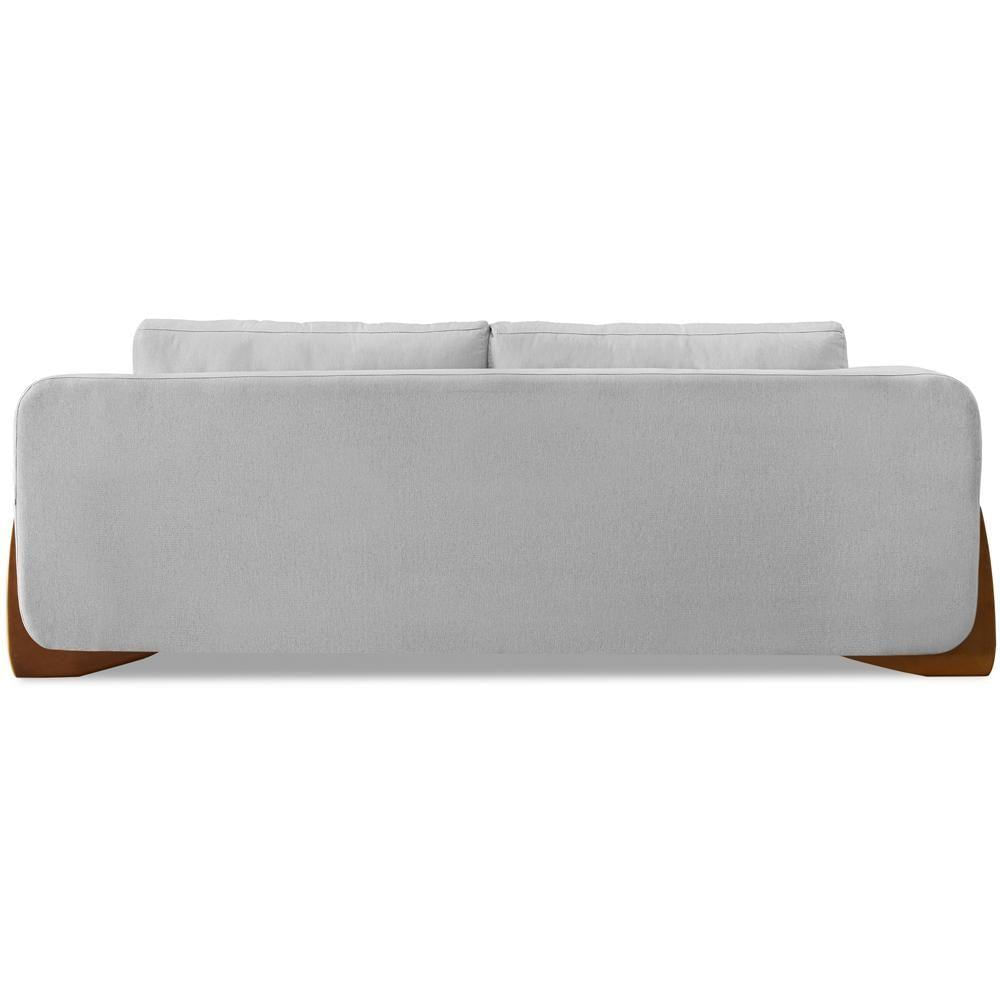 Miniatura Sofa Jolie 2 Lugares 160cm Pes Boomerang Linho 211 Grigio Ezz Grigio