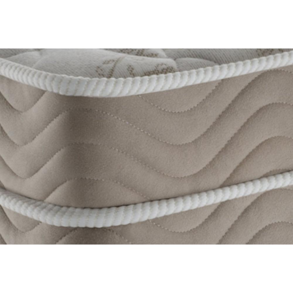 Colchão Solteiro Airtech Spring Pocket Ortobom 88x188x25cm Branco/Bege