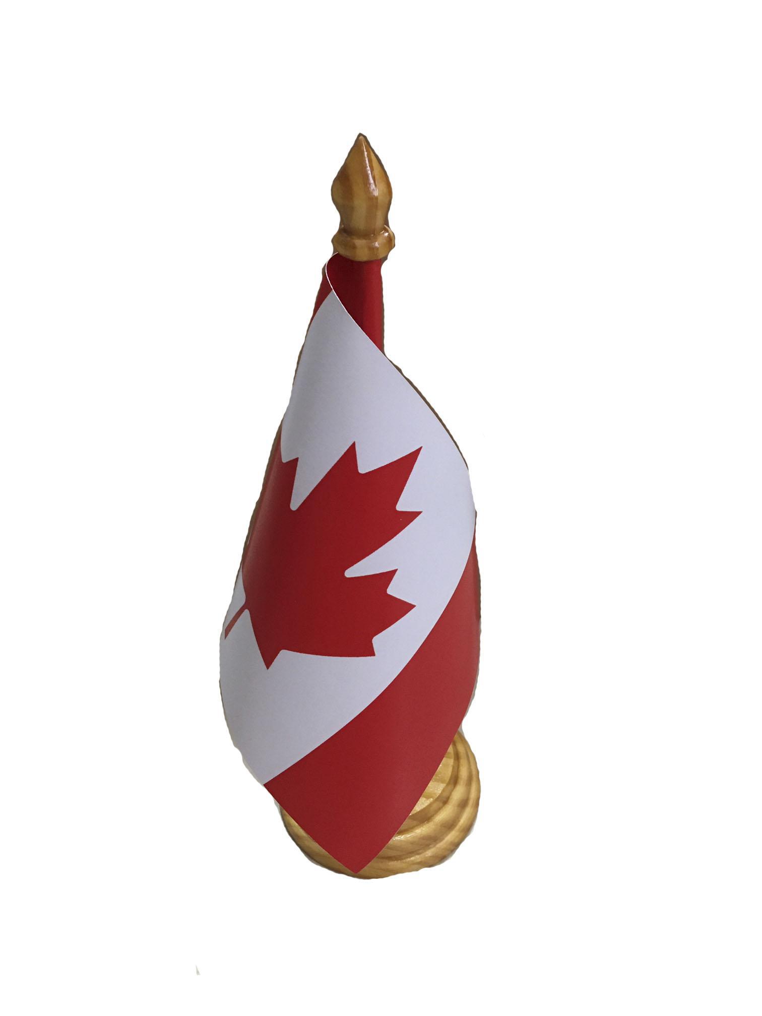 Miniatura Bandeira De Mesa Do Canadá