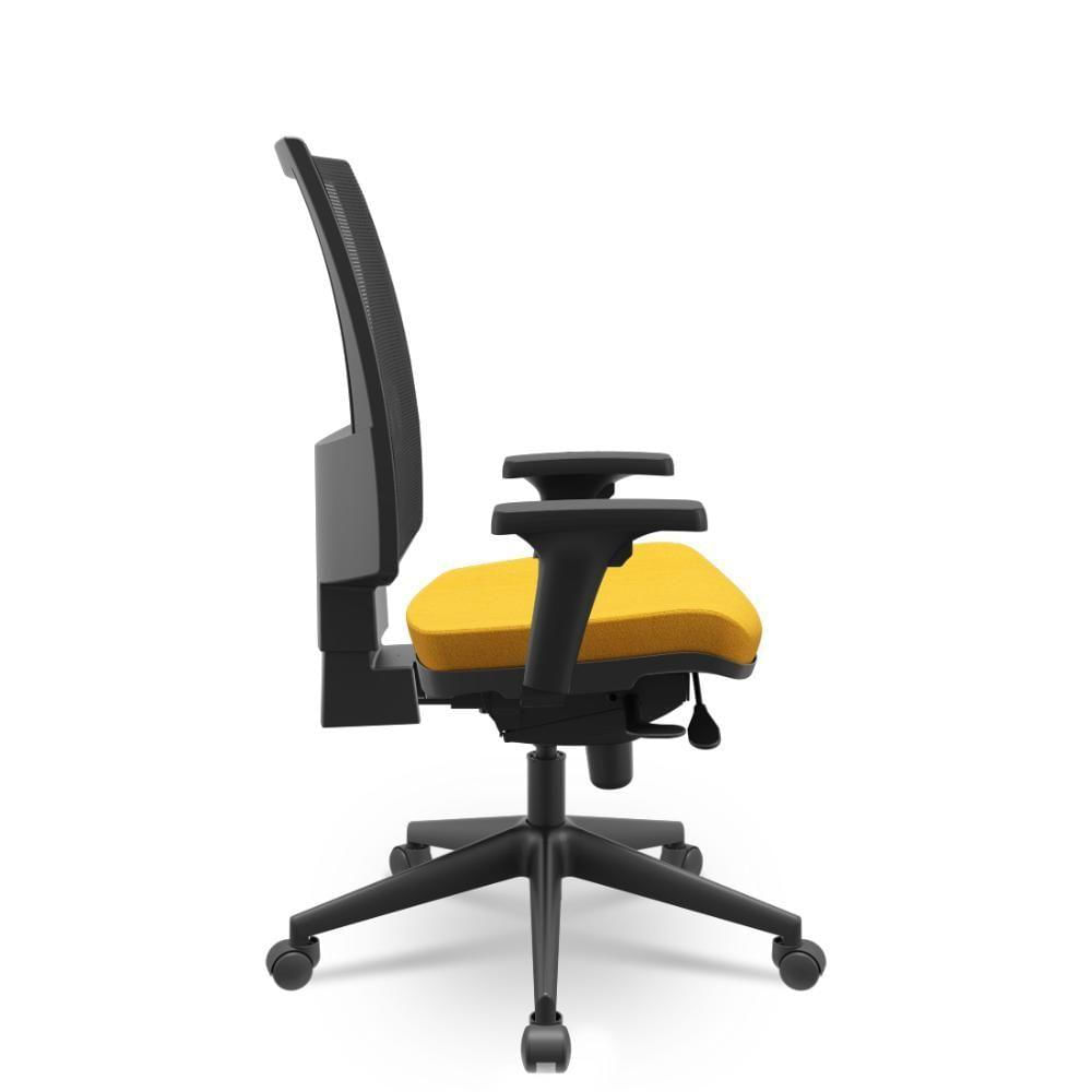 Miniatura Cadeira Flash Slider Poliester Amarelo