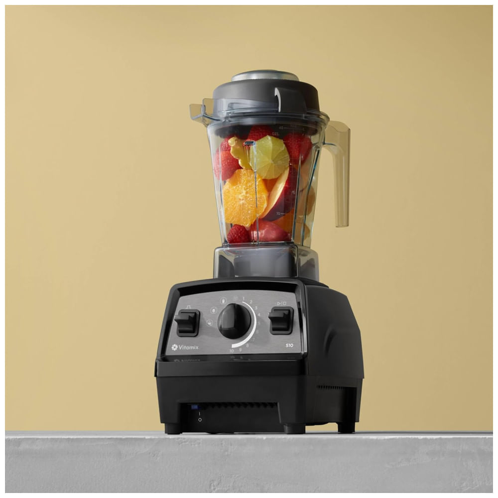 Liquidificador Profissional 1,4L com 10 Velocidades, 3 Programas Predefinidos, Função Pulsar e Livre de BPA, 110V 1380W, Vitamix Propel 510, Cinza 110v