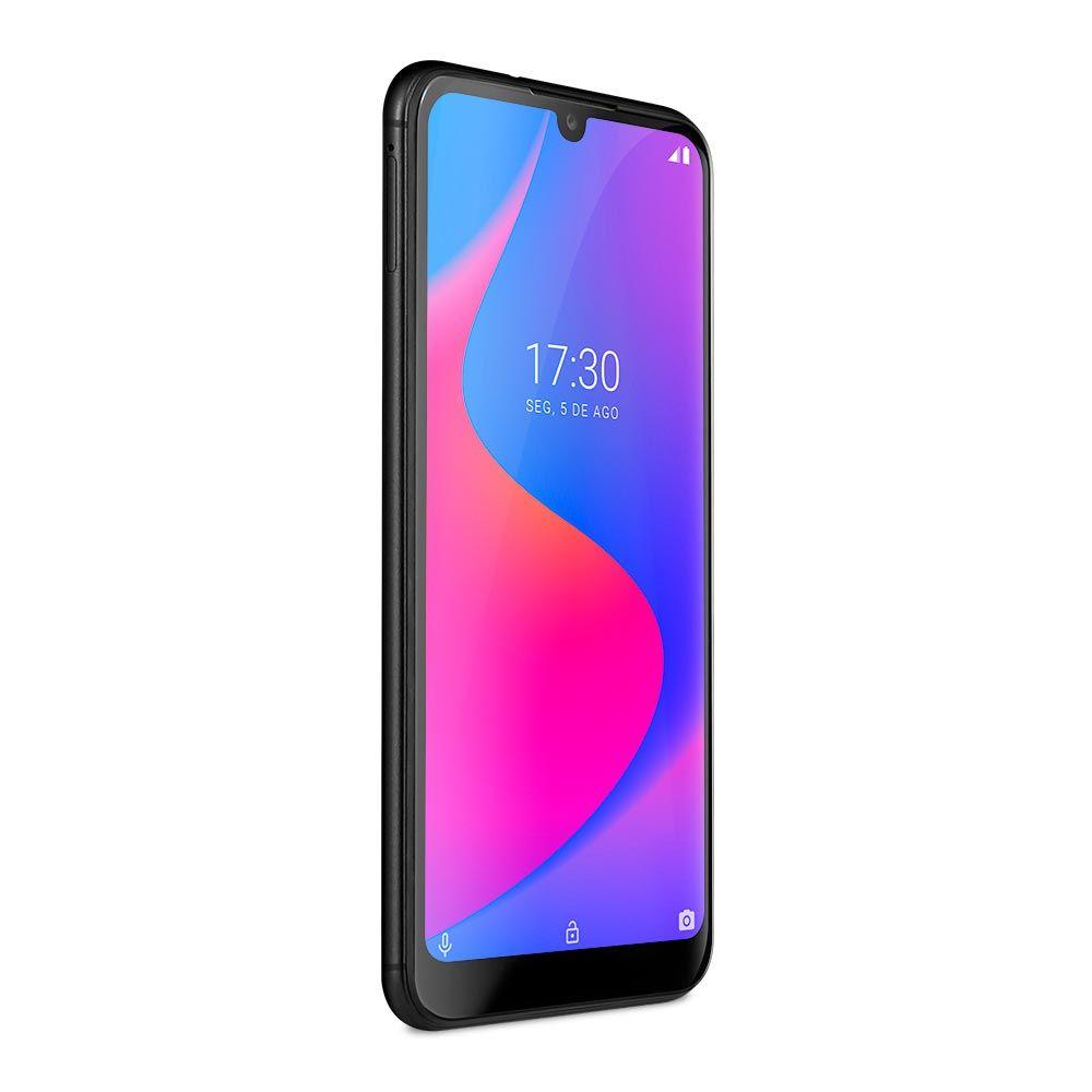 Smartphone G Pro 32GB 4G 2GB RAM 6.1" Câmera Dupla 13MP e 2MP Preto Multilaser