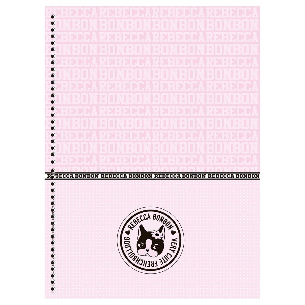 Miniatura Caderno Rebecca Bonbon Universitário 1 Matéria 80 Folhas