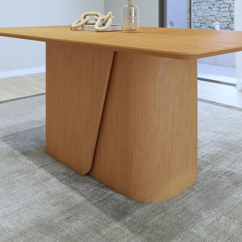 Conjunto Luar 170 Tampo no Glass com 6 Cadeiras Apogeu Amêndoa Clean/Bege