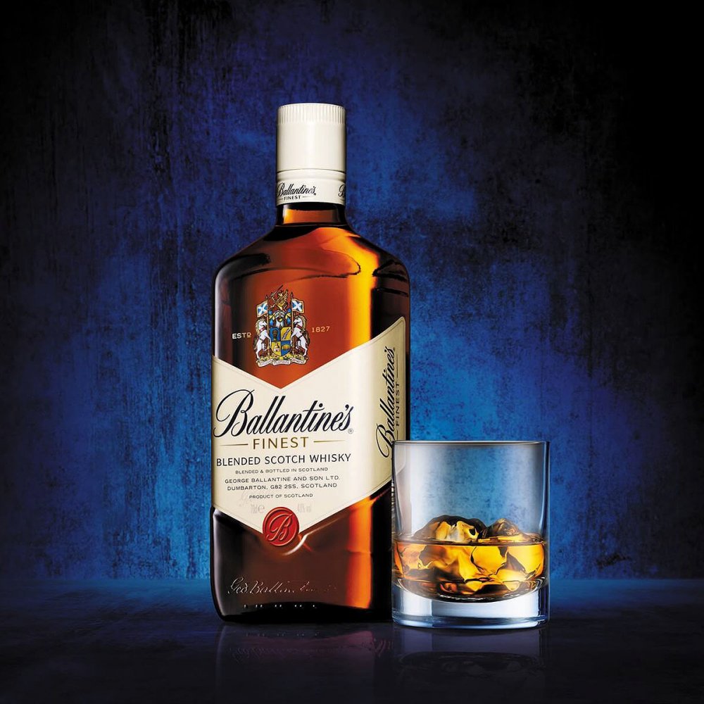 Miniatura Whisky Ballantines Finest Escocês 1 Litro