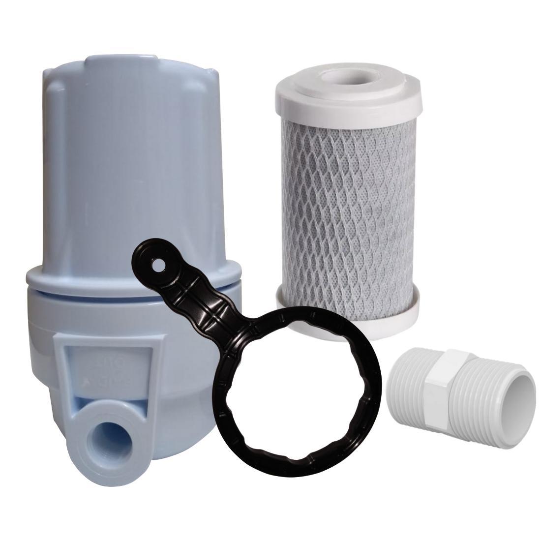 Miniatura Filtro Purificador De Água Para Parede 5'' Branco