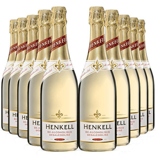 Miniatura Kit 10 Un Espumante Sem Álcool Henkell - 750Ml - Alemanha