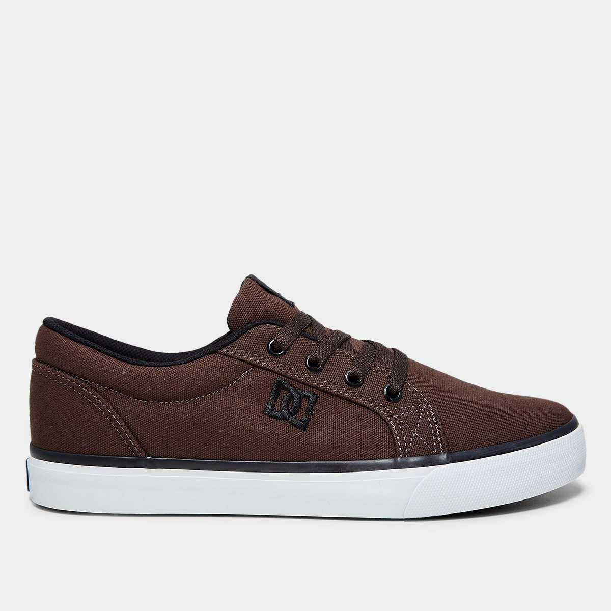 Miniatura Tênis Dc Shoes Episo Unissex Marrom+Branco - 34