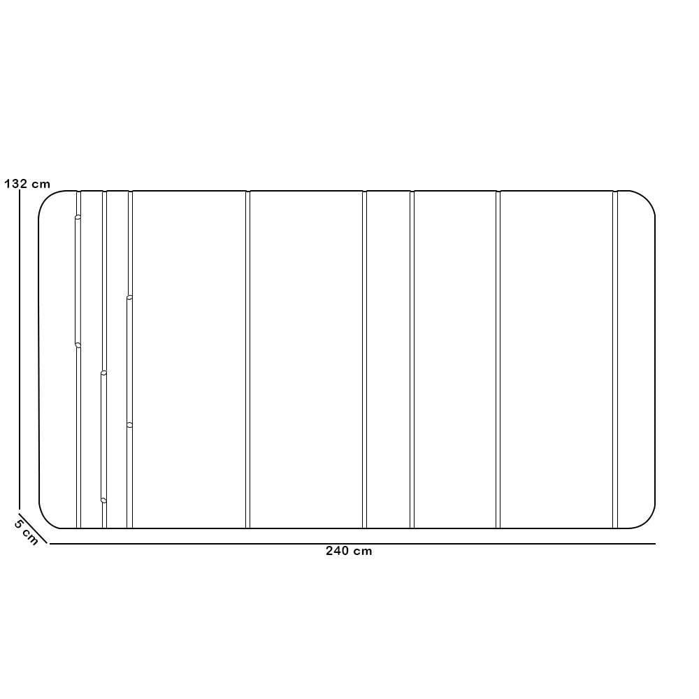 Miniatura Painel Para Tv 75 Pol Com Led Orgânico Dion D05 Off White