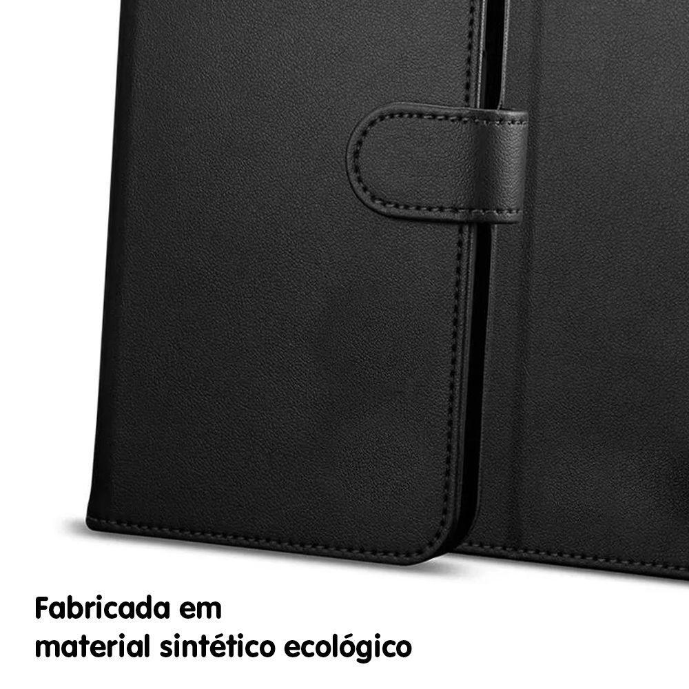 Miniatura Capa Capinha Carteira Moto G22 Com Porta Cartão
