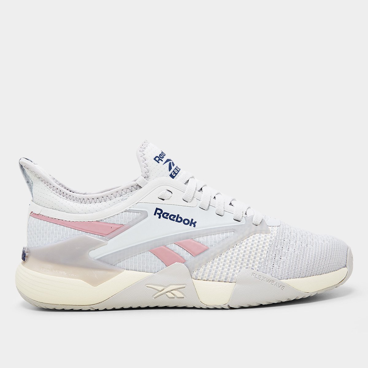 Miniatura Tênis Reebok Nano Court Feminino Cinza+Rosa - 35