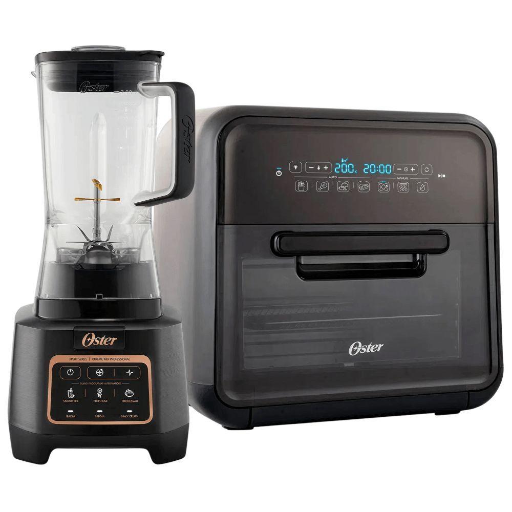 Miniatura Kit Liquidificador Profissional Xtreme E Fritadeira Super Fryer Oster 10L 220V