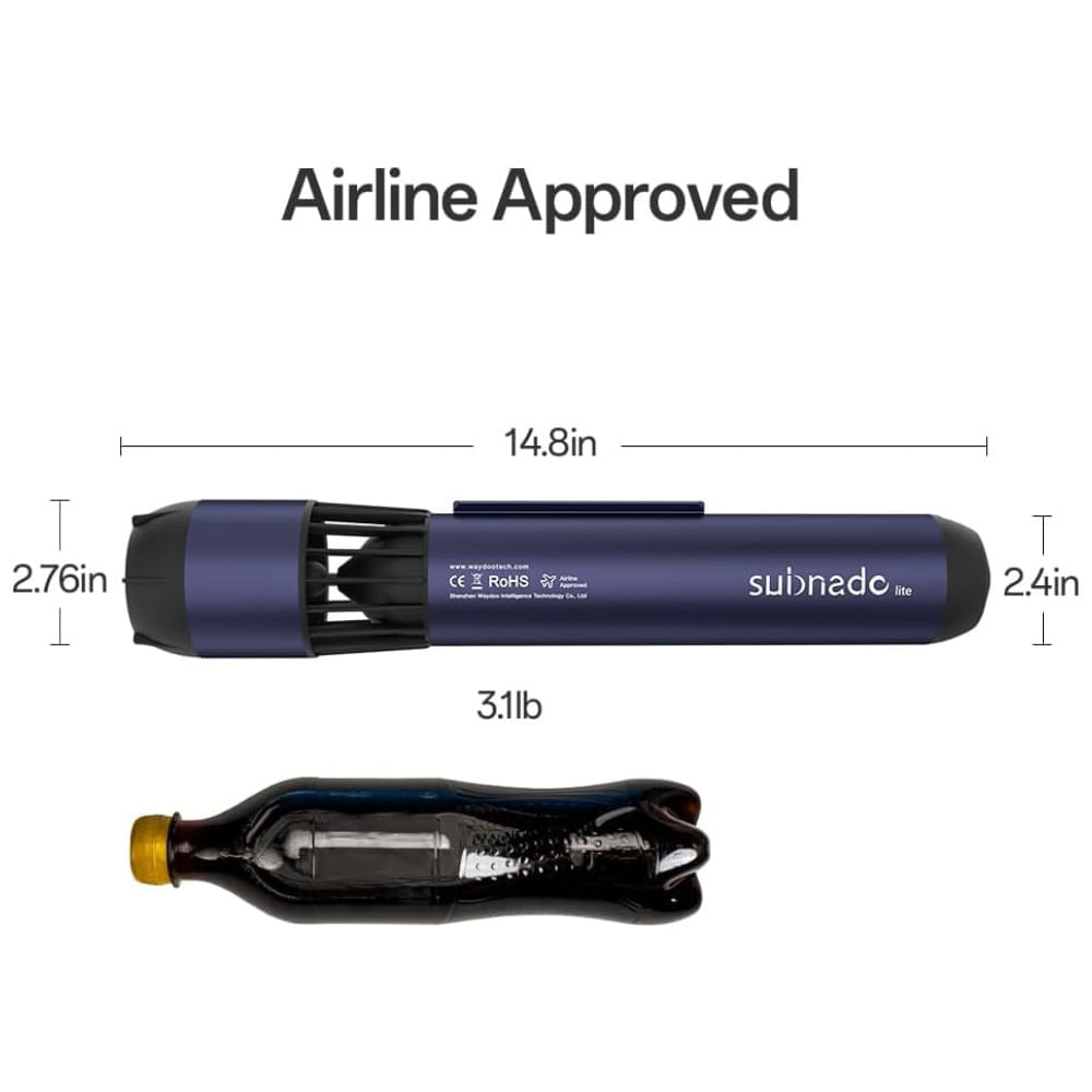 Miniatura Scooter Subaquática, Waydoo Subnado Underwater Scooter Lite: Aventura Subaquática Compacta e Portátil para Adultos e Crianças