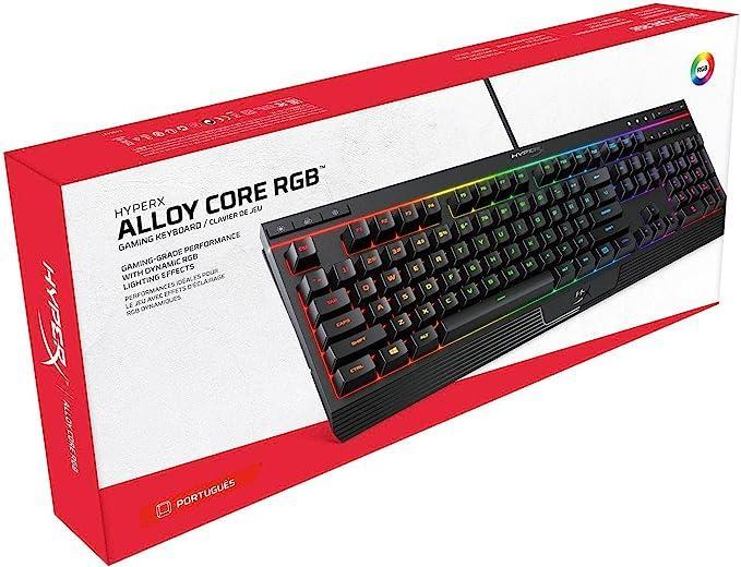 Miniatura Teclado Gamer Hyperx Alloy Core Rgb