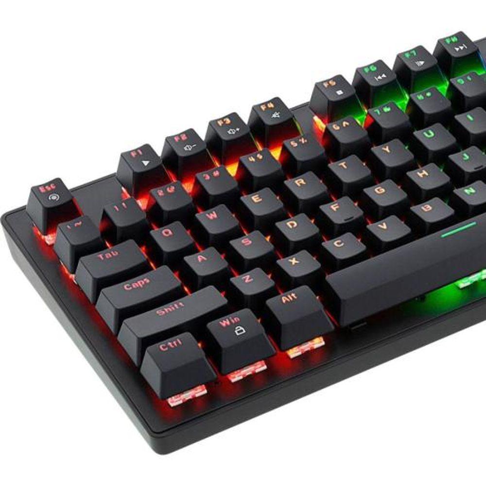 Miniatura Teclado Gamer Mecânico Bright Gtc559 Preto
