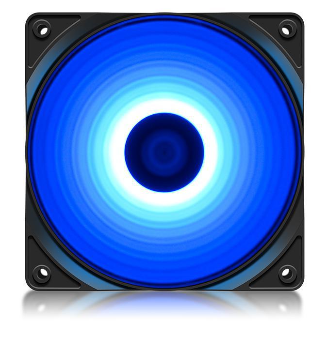 Miniatura Cooler Fan Gabinete Deepcool Rf120B Led Blue 120Mm