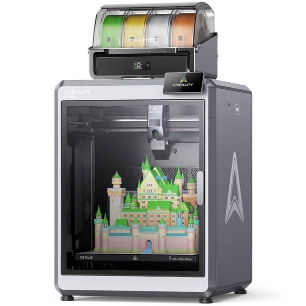 Miniatura Impressora 3D Fdm Creality K2 Plus Com Cfs Bivolt Manual