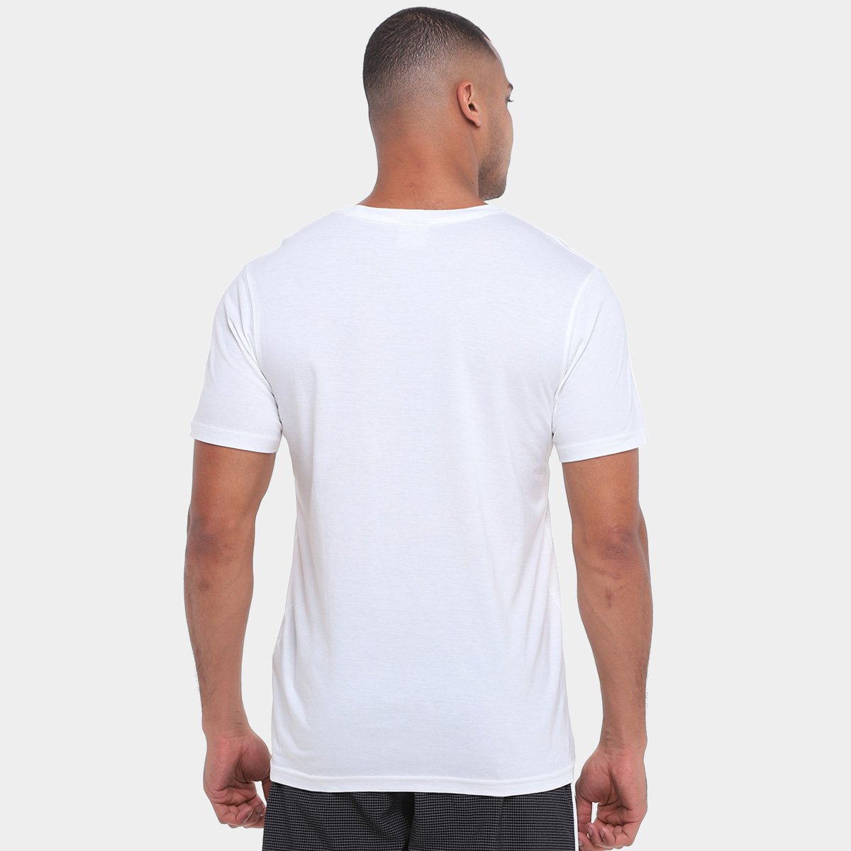 Miniatura Camiseta Fila Pima II Masculina Off White - G